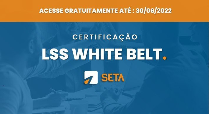 Certificação online gratuita de LSS White Belt